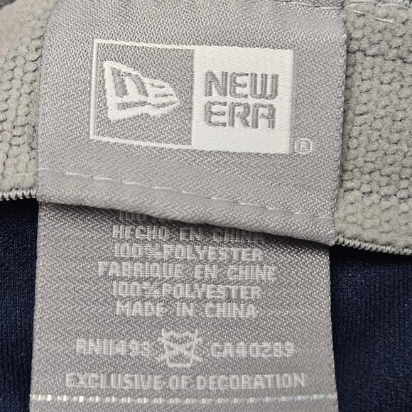 Los Angeles Rams New Era 39Thirty Hat Adjustable Blue Gray NFL On Field Team Cap - Picture 6 of 7